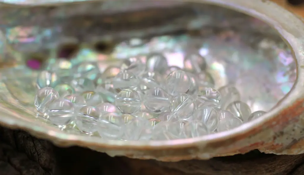 Perle 6mm en Cristal de roche