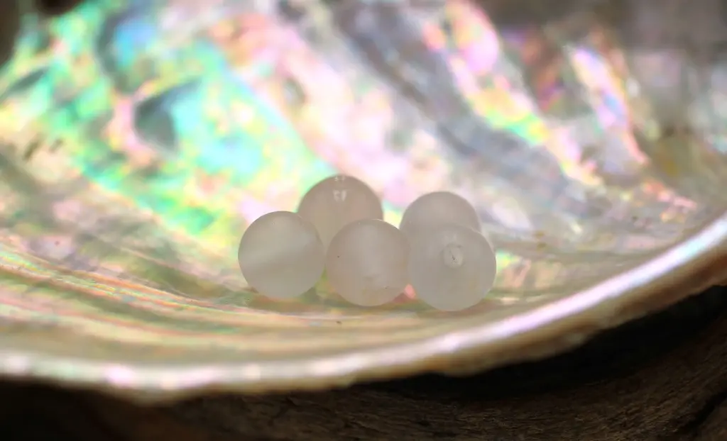 Perle 6mm en Quartz rose mat