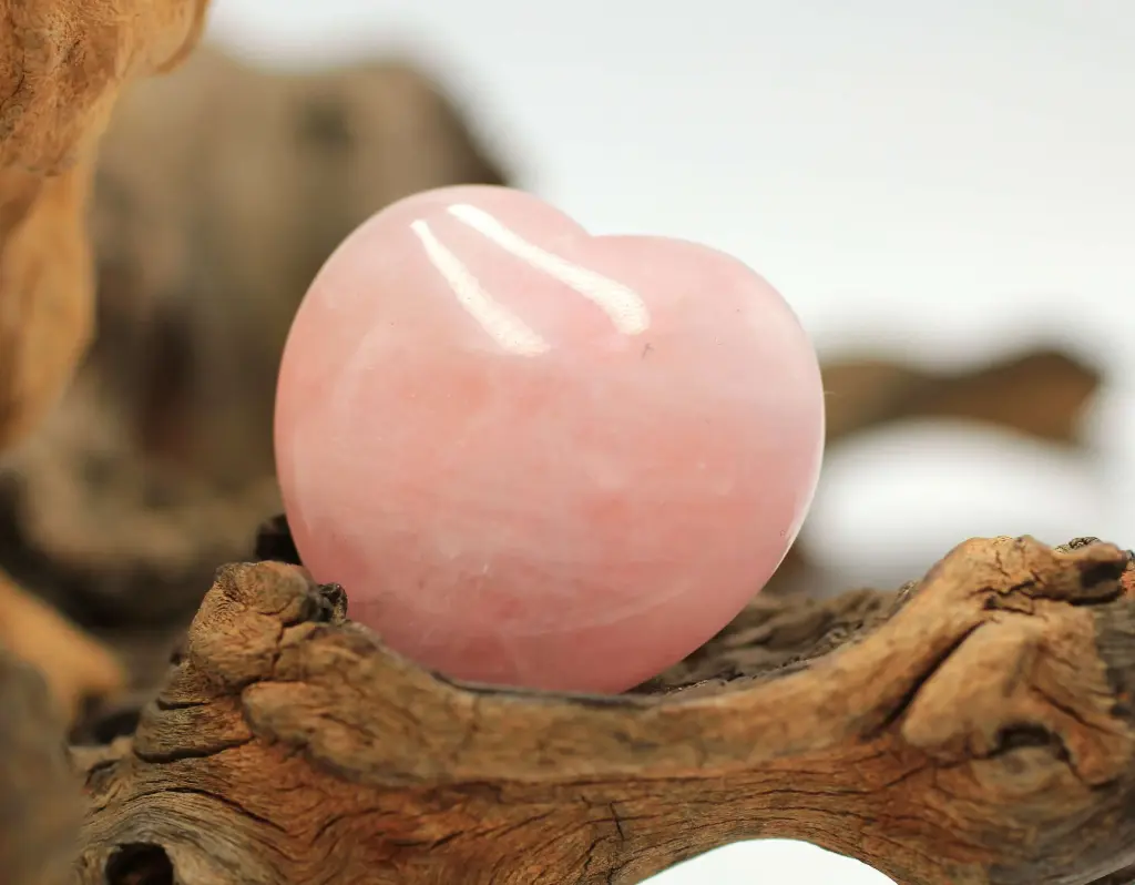 Cœur en Quartz rose