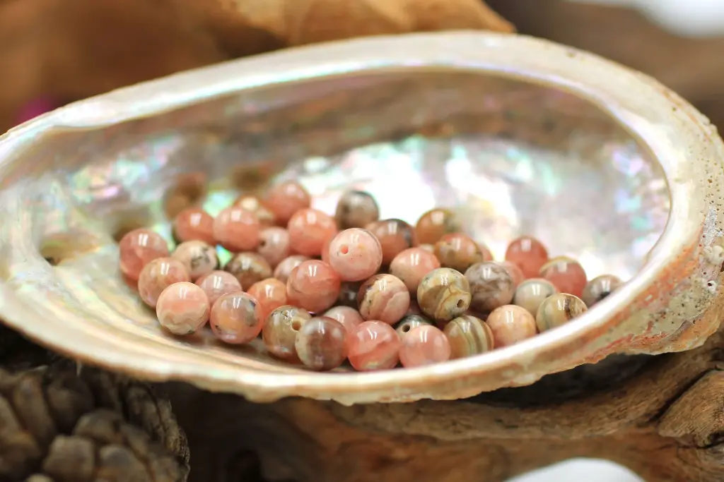 Perle 6mm en Rhodochrosite