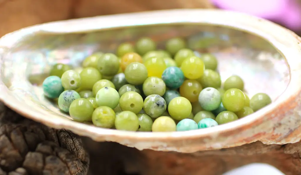 Perle 6mm en Serpentine