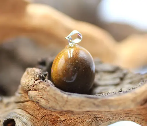 Pendentif en Œil de tigre