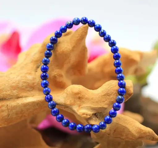 Bracelet en perles 4mm en Lapis-Lazuli
