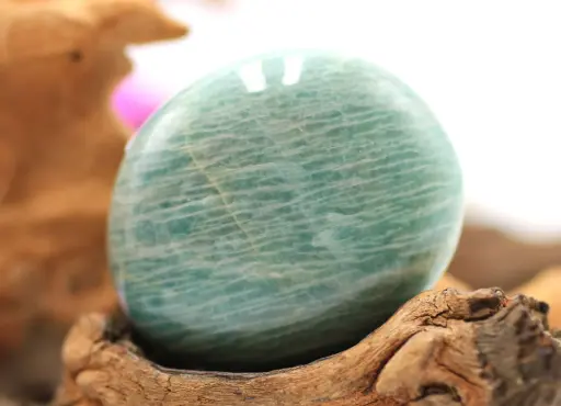 Galet en Amazonite