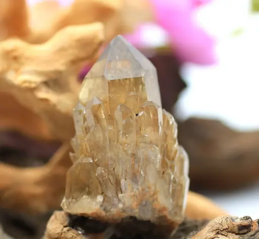 Pointe brute en Citrine naturelle