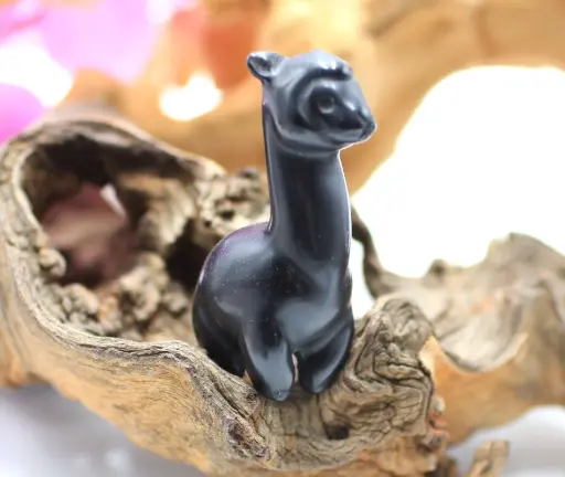 Corbeau en Obsidienne noire