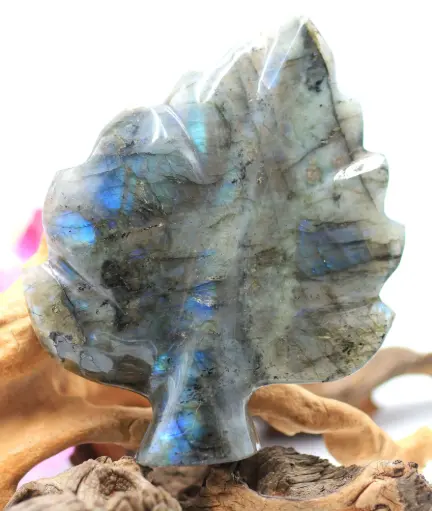 Feuille en Labradorite