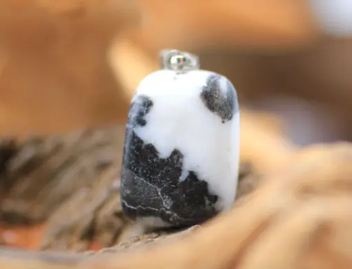 Pendentif en Jaspe zèbre