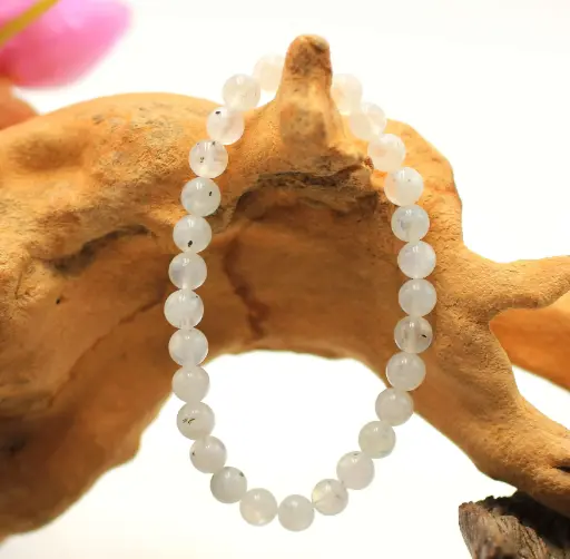 Bracelet en perles 6,0mm en Péristérite