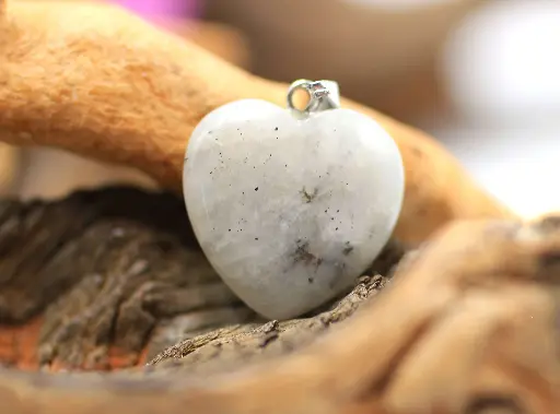 Pendentif cœur en Labradorite