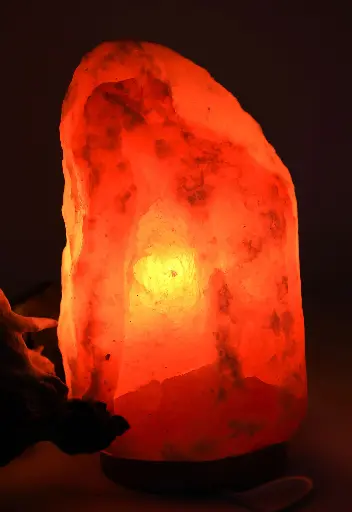 Lampe de Sel de l'Himalaya (Halite)