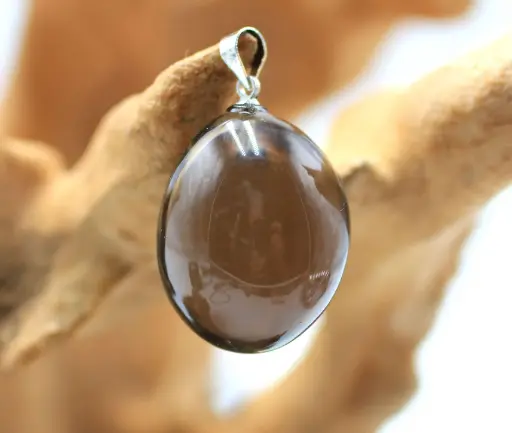 Pendentif en Quartz fumé