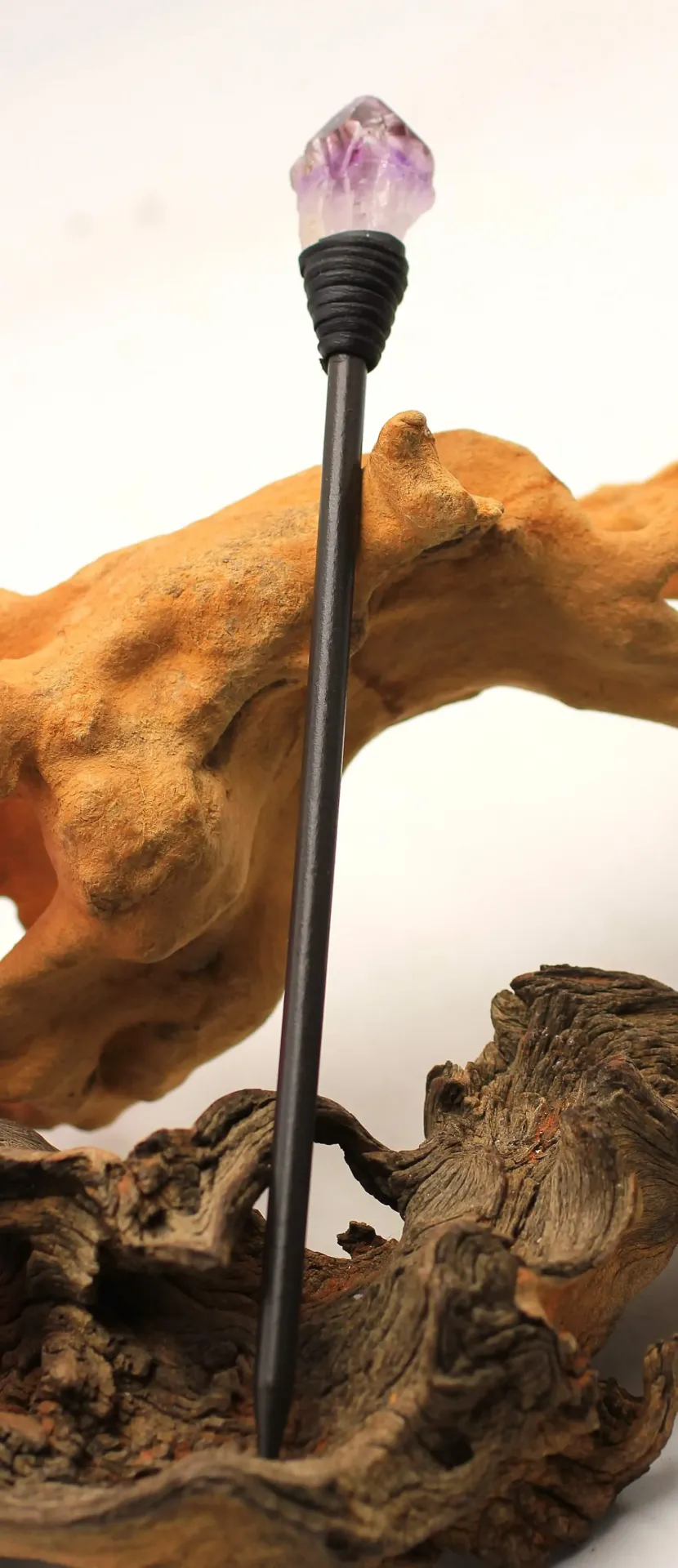 Attrape Soleil lune en Améthyste