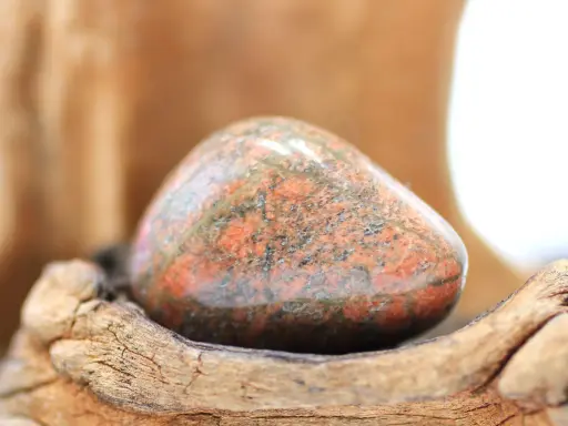Agate indienne roulée