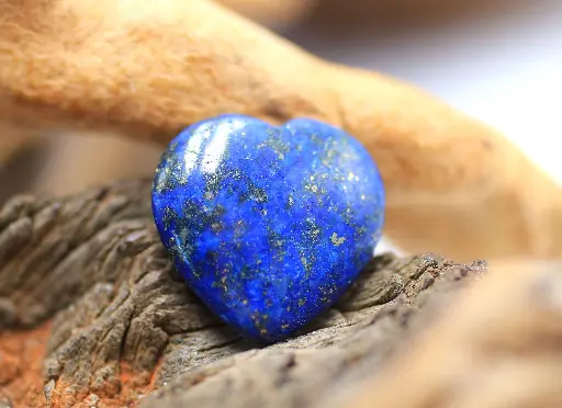 Cœur en Lapis-lazuli