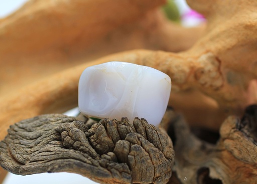 Agate du Botswana roulée